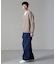 AQUA ウールカシミヤVネックプルオーバー