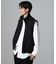 「100％ウール」ジップベスト