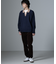 WEB限定／バイカラースキッパーニット