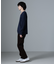 WEB限定／バイカラースキッパーニット