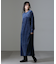 ベロアカットマキシワンピース