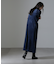 ベロアカットマキシワンピース