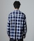 ツイルソフトオンブレチェックシャツ