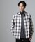 ツイルソフトオンブレチェックシャツ