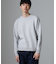 シルク混クルーネックニット