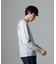 シルク混クルーネックニット