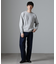 シルク混クルーネックニット