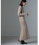 ニットキャミワンピース+ニットポロカーディガンSET