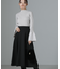 8パネルダンボールニットフレアスカート