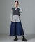総針ニットフレアスカート(セットアップ可)