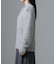 衿付きヘアリーニットプルオーバー