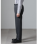「N TROUSERS BASIC」CATINA(R)メランジ二重織ツイルストレッチパンツ(セットアップ可)