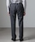 「N TROUSERS BASIC」CATINA(R)メランジ二重織ツイルストレッチパンツ(セットアップ可)