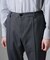 「N TROUSERS BASIC」CATINA(R)メランジ二重織ツイルストレッチパンツ(セットアップ可)