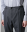「N TROUSERS BASIC」CATINA(R)メランジ二重織ツイルストレッチパンツ(セットアップ可)