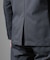「N JACKET BASIC」CATINA(R)メランジ二重織ツイルストレッチジャケット(セットアップ可)