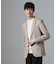 「N JACKET BASIC」CATINA(R)メランジ二重織ツイルストレッチジャケット(セットアップ可)