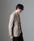 「N JACKET BASIC」CATINA(R)メランジ二重織ツイルストレッチジャケット(セットアップ可)