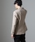「N JACKET BASIC」CATINA(R)メランジ二重織ツイルストレッチジャケット(セットアップ可)
