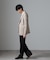 「N JACKET BASIC」CATINA(R)メランジ二重織ツイルストレッチジャケット(セットアップ可)