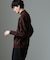 WEB限定／ダイヤ柄ハイネックニット