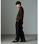 WEB限定／ダイヤ柄ハイネックニット