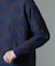 WEB限定／ダイヤ柄ハイネックニット