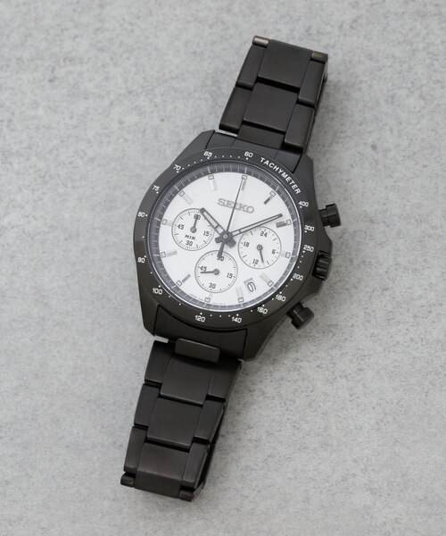 別注セイコー×ナノ・ユニバース クオーツクロノグラフ 日本製 SEIKO／別注セイコー×ナノ・ユニバース クオーツクロノグラフ