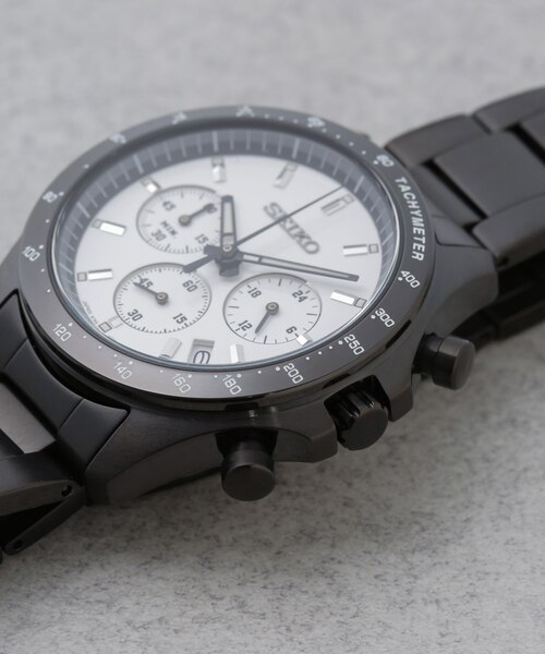 別注セイコー×ナノ・ユニバース クオーツクロノグラフ 日本製 SEIKO／別注セイコー×ナノ・ユニバース クオーツクロノグラフ