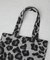 シャギーレオパードトートバッグ