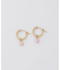 ハートストーンピアス