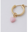 ハートストーンピアス