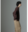 モールヤーンダブルフェイスクルーネックニット