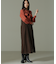 ベロアキャミワンピース