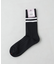 MARCOMONDE／line ribbed socks