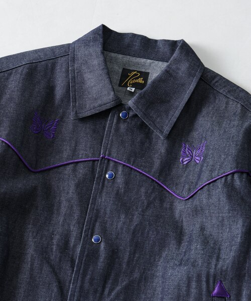 Needles ナノユニバース別注 Piping Cowboy Jacket M 楽天市場】【SALE／30%OFF】Needles/別注 Piping Cowboy Jacket