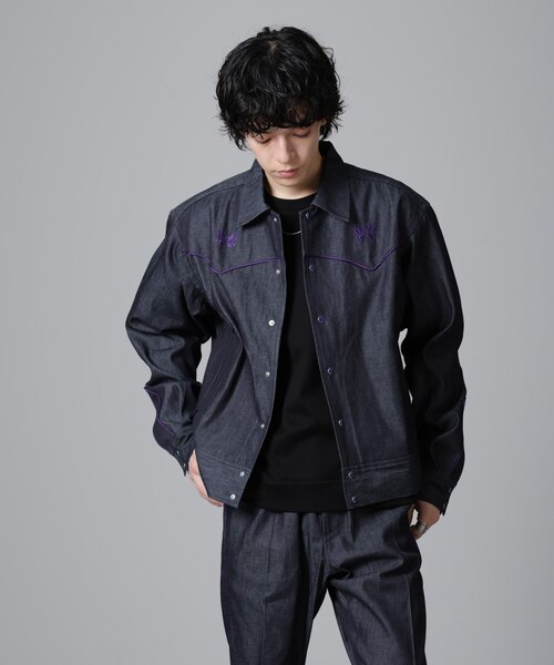 Needles ナノユニバース別注 Piping Cowboy Jacket M Needles ナノユニバース別注 Piping Cowboy Jacket M Needles