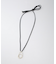 PHILIPPE AUDIBERT／Nata long cord necklace シルバー