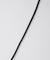 PHILIPPE AUDIBERT／Nata long cord necklace シルバー
