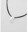 PHILIPPE AUDIBERT／Siya cord necklace シルバー