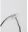 PHILIPPE AUDIBERT／Siya cord necklace シルバー