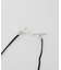 PHILIPPE AUDIBERT／Siya cord necklace シルバー