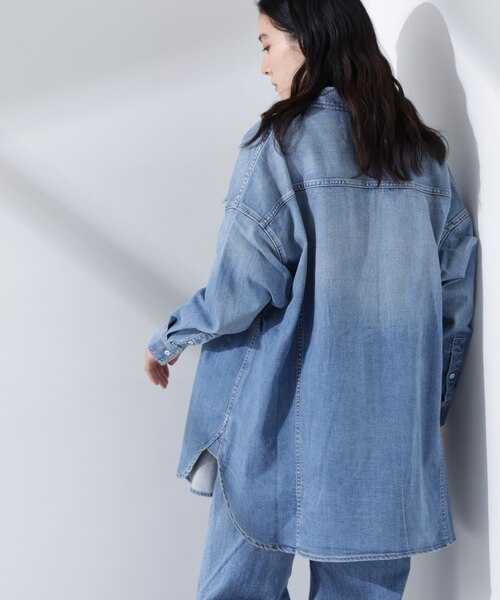 SHIPS any Healthy DENIM ALMOND デニムシャツ Healthy DENIM(ヘルシーデニム)のAlmond デニムシャツ通販