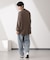 カットオフワイドドレープシャツ 長袖