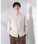 「大人のワイドシャツ」バンドカラー 長袖