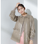 フェイクレザーシャツジャケット