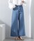 ワイドデニムパンツ（セットアップ可）