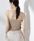 カップ付き2wayキャミベアトップ