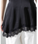 アシンメトリーレースミニワンピース