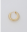 クリアフープピアス